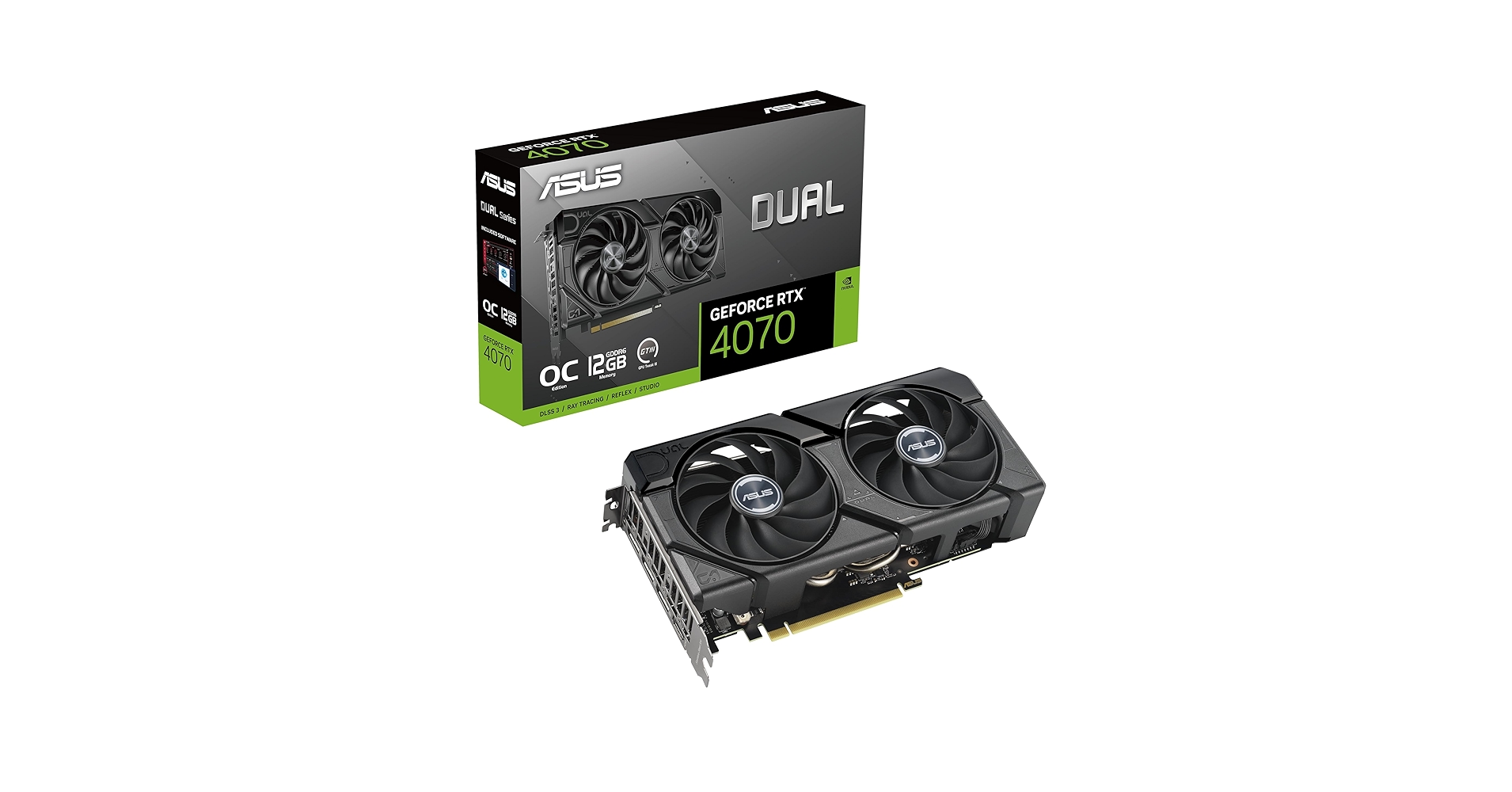新品　 ASUS Dual GeForce RTX™ 4070 ASUS Dual GeForce RTX™ 4070 OC Edition 12GB GDDR6X